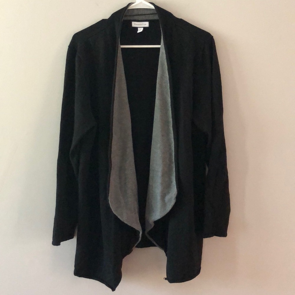 Charter Club Sweater Open Front Cardigan